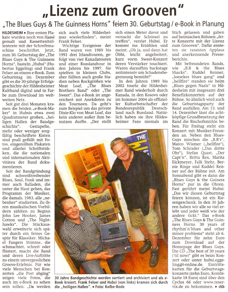 Leine-Deister-Zeitung 05.11.2013
